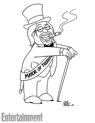 Illustration for article titled Lerajzolták egymást a Simpsons és a Family Guy alkotói